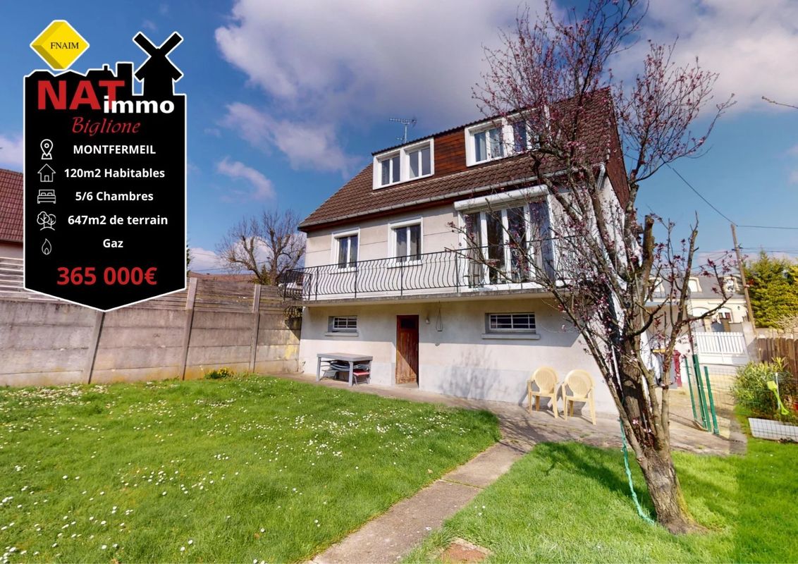 5 Schlafzimmer Haus in Montfermeil, France, Nr. 171411