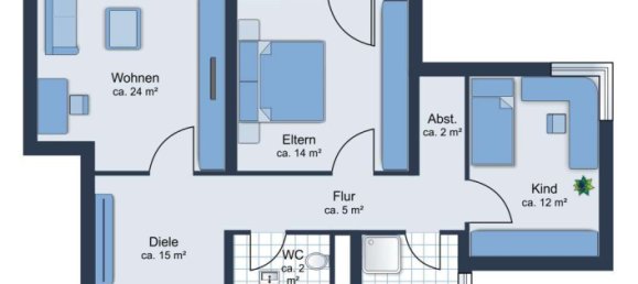 2 bedrooms Apartment in Boblingen, Germany No. 25783 16