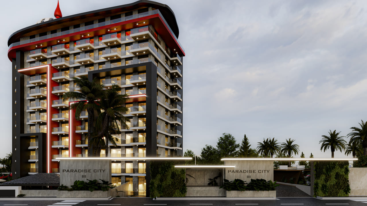 Appartement 2+1 à Paradise City 3, Gazipasa, Turkey No. 38856