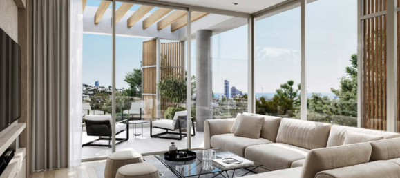 Квартира с 2 спальнями в Гермасойя, Кипр № 76680 5