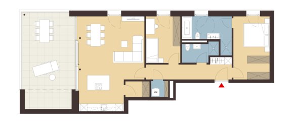 Квартира с 3 комнатами в Дорнбирн, Австрия № 135516 3