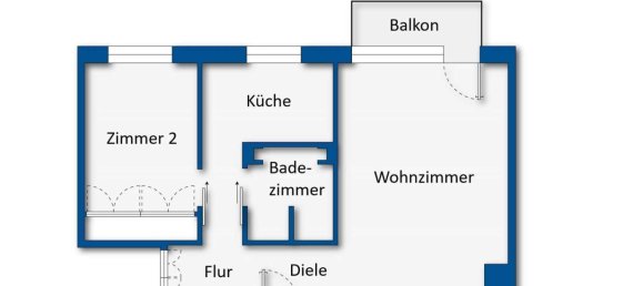 2 rooms Apartment in Marienfelde, Germany No. 73410 10