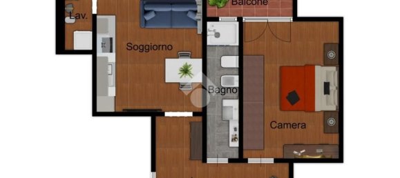 2 rooms Apartment in Milan, Italy No. 260623 41