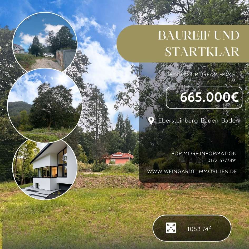  Land in Baden-Baden, Germany No. 111581