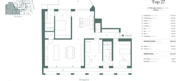 4 rooms Apartment in Vienna, Austria No. 250832 13