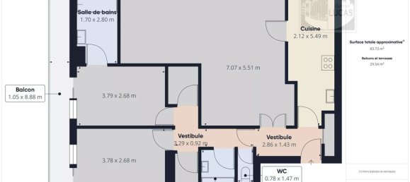 2 غرف نوم شقة في Verrieres-le-Buisson, France رقم 164495 2