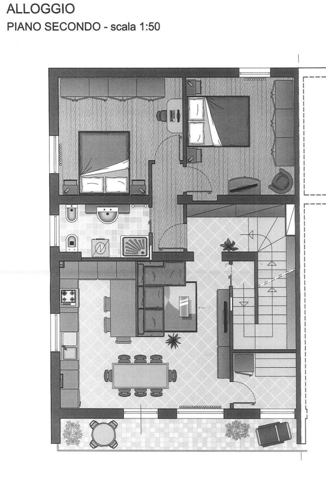 6-Zimmer Wohnung in Pesaro, Italy, Nr. 134857