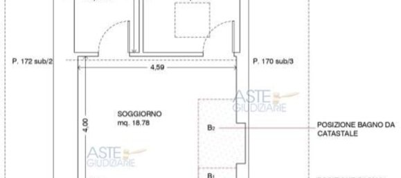 Apartamento de 2 habitaciónes en Monte Compatri, Italy No. 206048 11