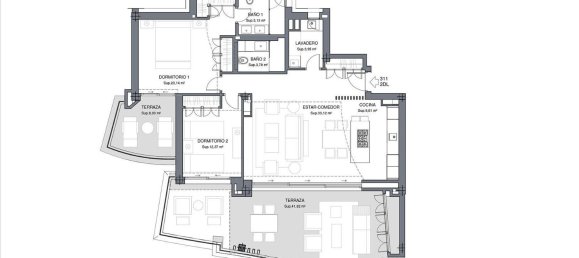 2 Schlafzimmer Wohnung in Estepona, Spain, Nr. 37159 10