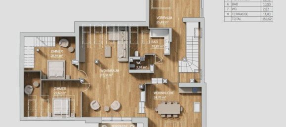 6 rooms Duplex in Hietzing, Austria No. 191306 21