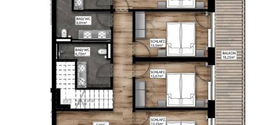 4 Schlafzimmer Penthouse in Ehrwald, Austria, Nr. 140941 39