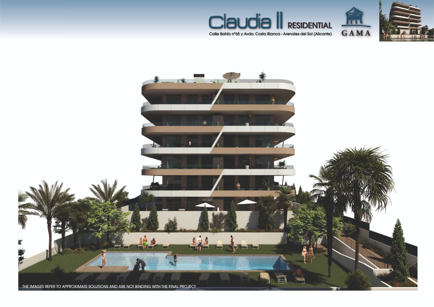 2 bedrooms Apartment in Los Arenales Del Sol, Spain No. 8614