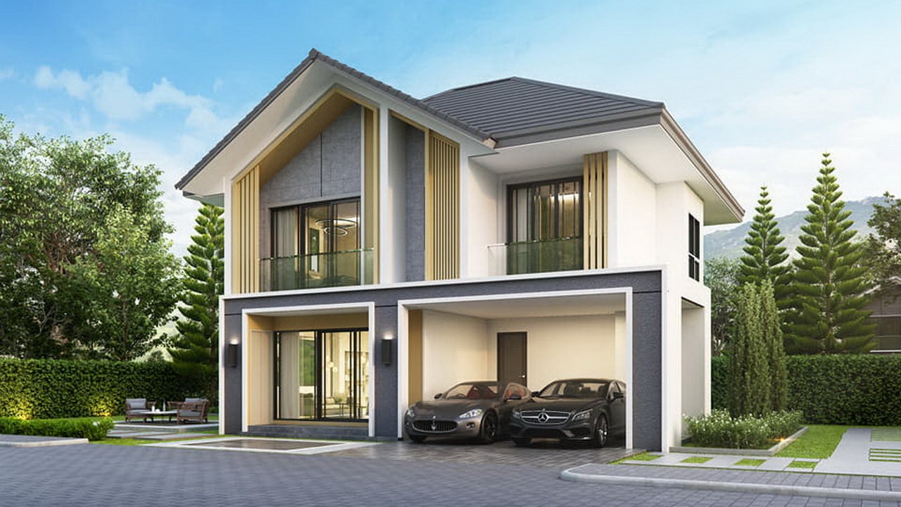 3 Schlafzimmer Haus in The Palm Parco, Pattaya, Thailand, Nr. 30157