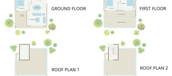 3 غرف نوم فيلا في Coral Bay, Cyprus رقم 3533 3