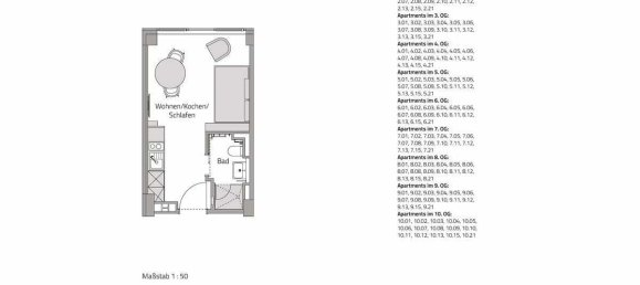 Studio à Frankfurt am Main, Germany No. 304333 10