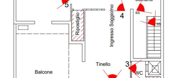 Квартира с 3 комнатами в Trepuzzi, Италия № 42388 11