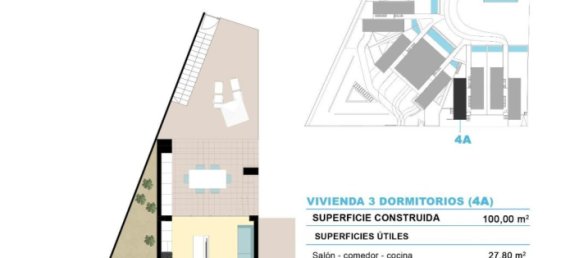 Bungalow T3 em Ciudad Quesada, Spain N.º 365266 24