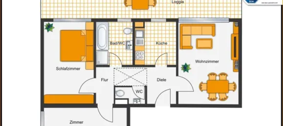 Apartamento T2 em Germersheim, Germany N.º 12580 13