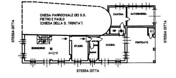 Вилла с 11 комнатами в Санфре, Италия № 64720 16