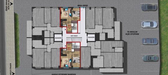 Apartment 2+1 in Muratpasa, Turkey No. 10642 2