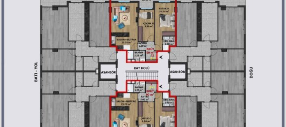 Apartment 2+1 in Muratpasa, Turkey No. 10642 6