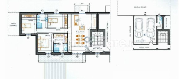 Квартира с 3 спальнями в Нуволера, Италия № 132196 4