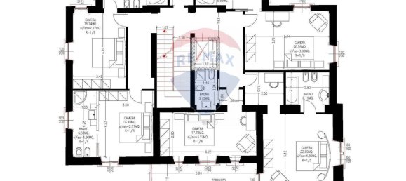 Villa de 18 habitaciónes en Olgiate Olona, Italy No. 165243 25