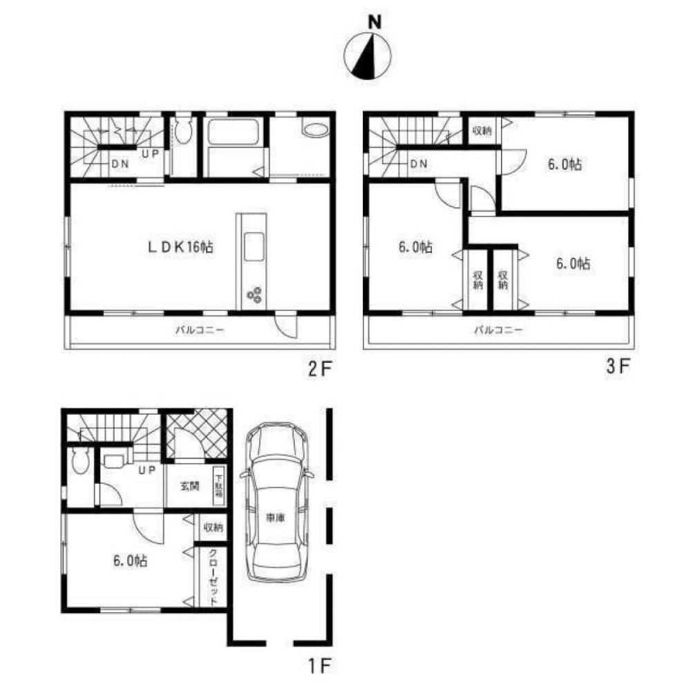 4 غرف نوم منزل في Saitama, Japan رقم 1616