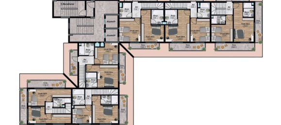 Apartamento 1+1 em Avsallar, Turkey N.º 31306 9