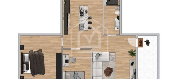 Apartamento de 3 divisões em Bari, Italy N.º 290817 17