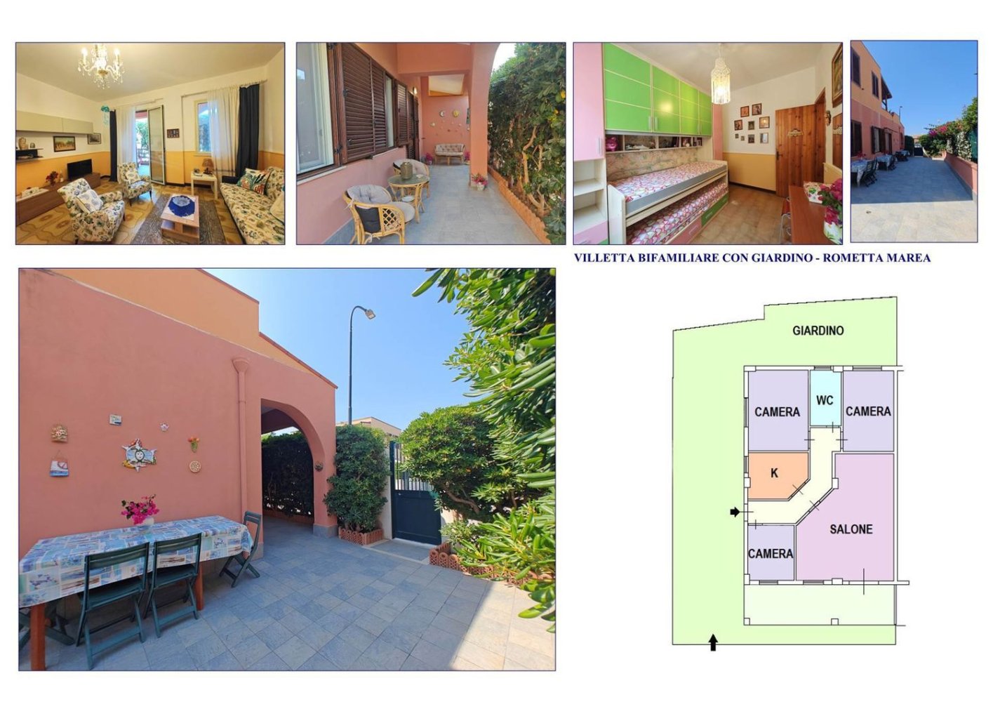 Casa de 4 dormitorios en Rometta, Italy No. 332631