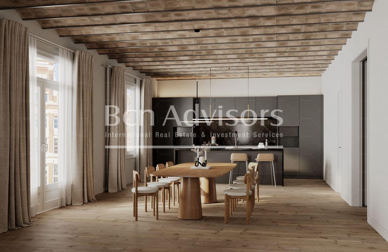 Apartamento de 4 dormitorios en Eixample, Spain No. 160461