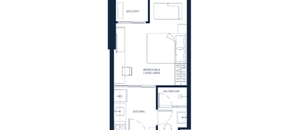 Studio in Pattaya, Thailand No. 27286 11