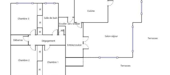 Villa de 3 dormitorios en Olivese, France No. 226419 23