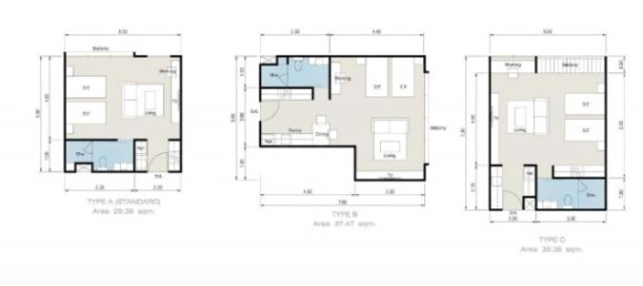 Condominio de 1 dormitorio en Surin Beach, Thailand No. 26020 9