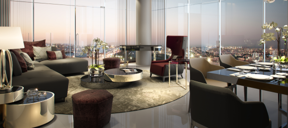 Квартира с 2 спальнями в AYKON HEIGHTS, Sheikh Zayed Road, ОАЭ № 59630 5