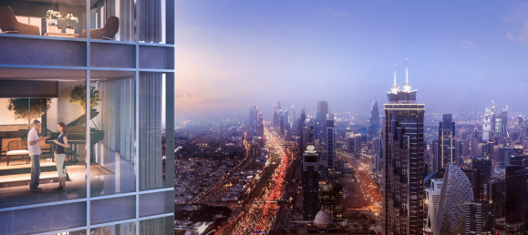 Квартира с 2 спальнями в AYKON HEIGHTS, Sheikh Zayed Road, ОАЭ № 59630 8