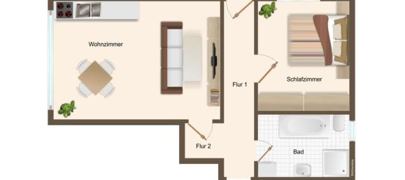 Таунхаус с 3 спальнями в Цвиккау, Германия № 221737 16