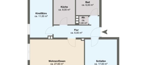 Apartamento de 3 divisões em Bielefeld, Germany N.º 8637 16