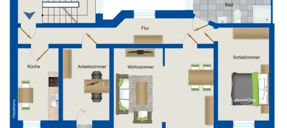 3غرفة شقة في Magdeburg, Germany رقم 58515 10