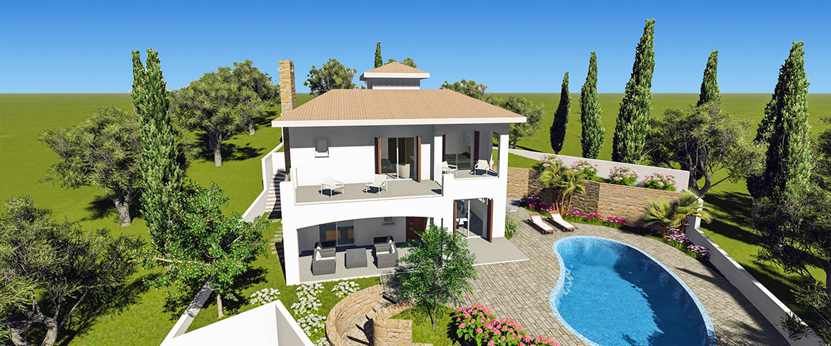 4 bedrooms Villa in Paphos, Cyprus No. 80700