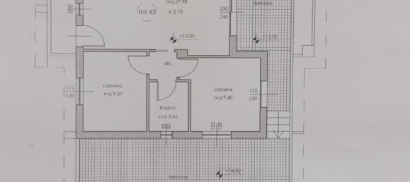 Квартира с 3 комнатами в Кастильоне делла Пеская, Италия № 215545 18