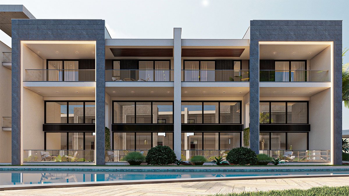 2 bedrooms Penthouse in Karsiyaka, Northern Cyprus No. 15424