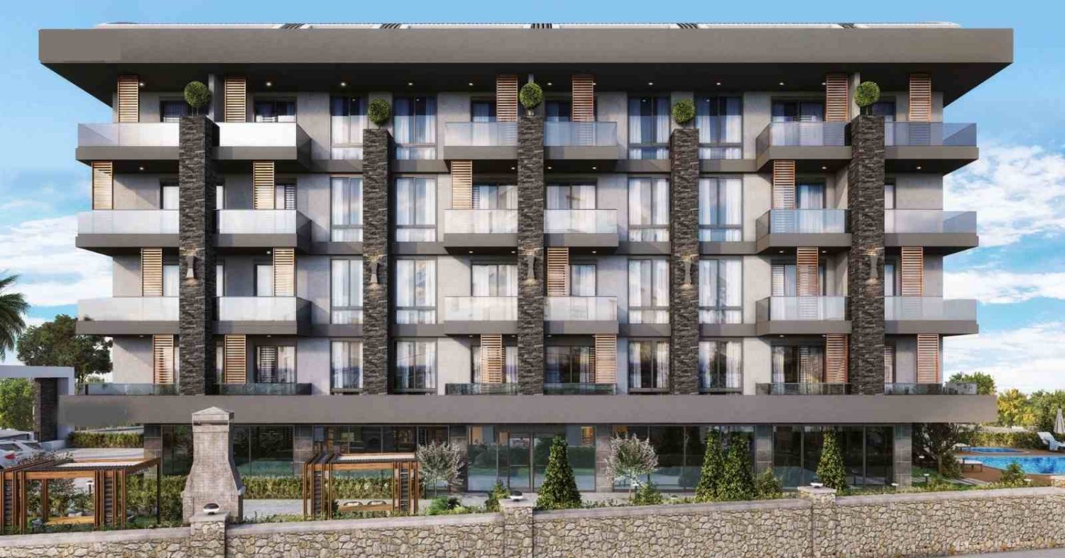 Wohnung 1+1 in Alanya, Turkey, Nr. 11367