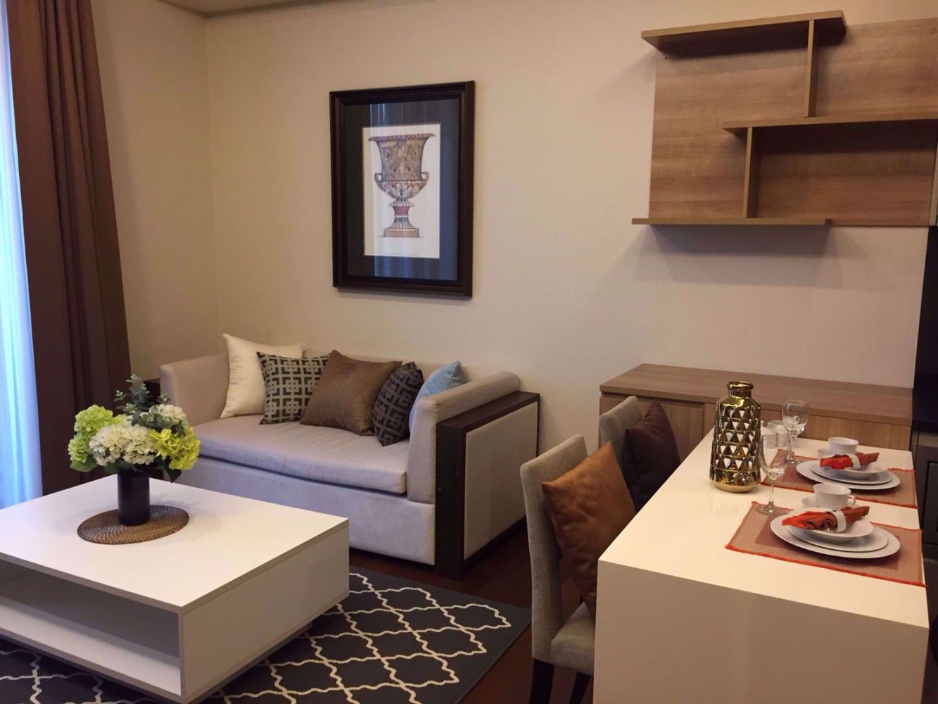 1 Schlafzimmer Eigentumswohnung in Quattro by Sansiri Bangkok, Thailand, Nr. 25854