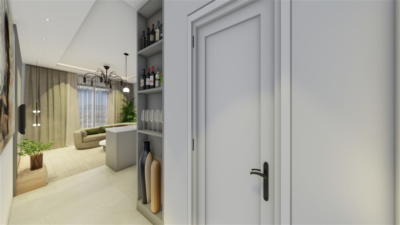 Wohnung 1+1 in Exodus Dreams Residence, Alanya, Turkey, Nr. 34905