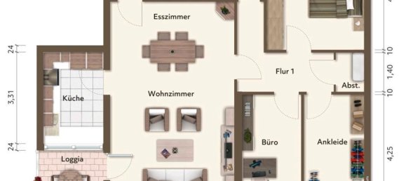 3 bedrooms Apartment in Reutlingen, Germany No. 347622 3