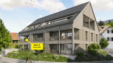 Apartamento de 3 habitaciónes en Wolfurt, Austria No. 160811