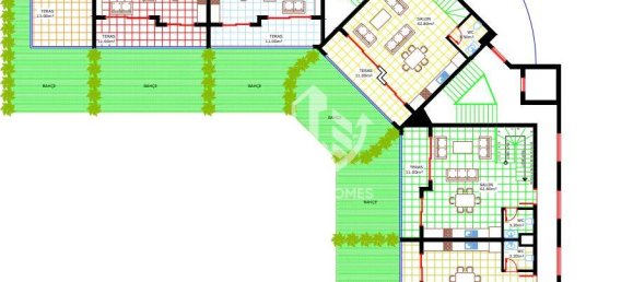 Appartement 1+1 à Kargicak, Turkey No. 10531 6