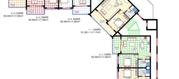 Appartement 1+1 à Kargicak, Turkey No. 10531 4